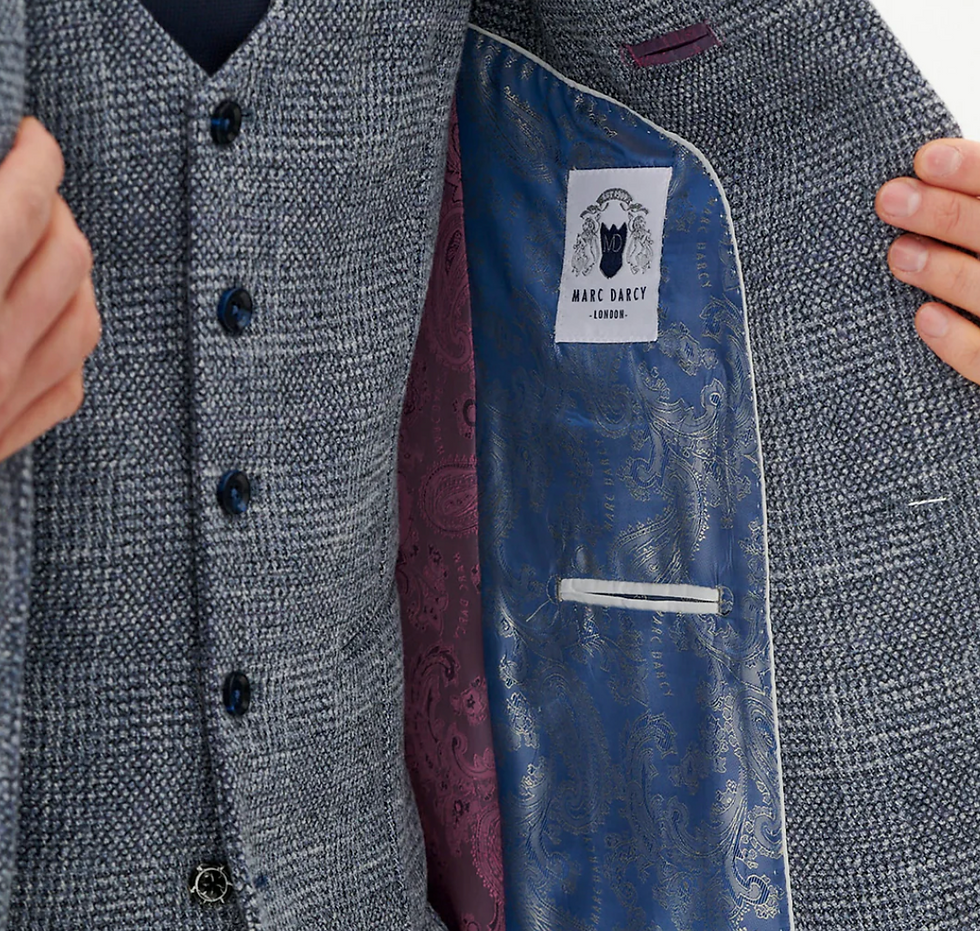 Thumbnail: Marc Darcy Kris suit available at Gail's Wedding Emporium