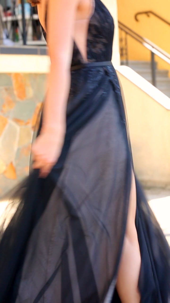 Thumbnail: Tania Olsen Kiri formal dress available at Gail's Wedding Emporium