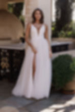 Tania Olsen Kiri formal dress available at Gail's Wedding Emporium