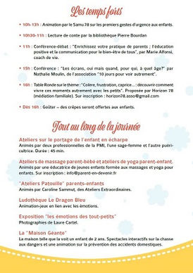 Journée petite enfance à Marly le Roi