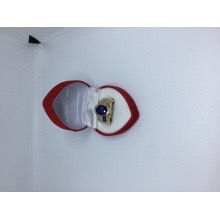 Miniature : Bague plaqué or saphir lune 