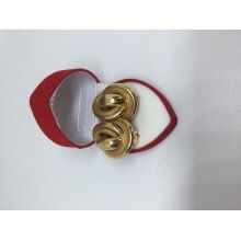 Miniature : Boucles d’oreilles clips entremêlée 