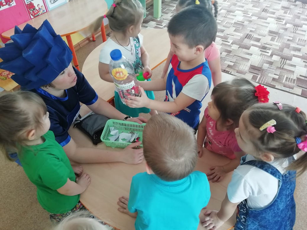 беседа про использованные батарейки