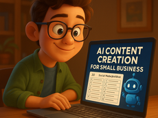 Create 30 Days of Content in 1 Afternoon | AI content creation for small business