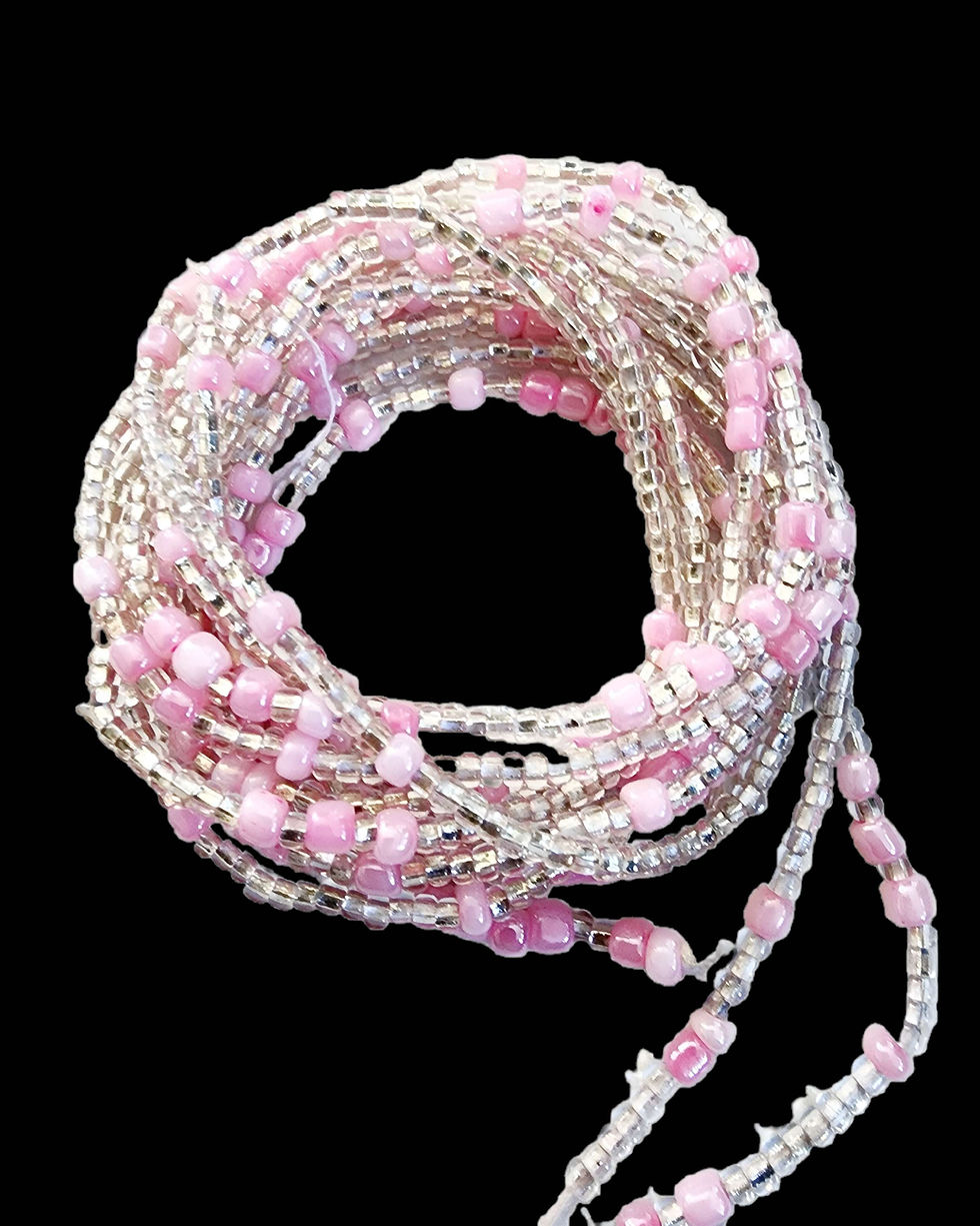 Icy Pink Waist Beads