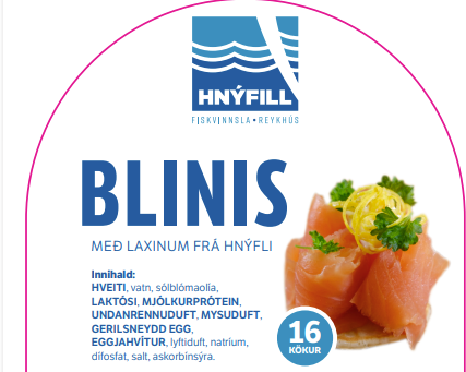 Hnýfill kynnir: Blinis fyrir gröfnu&reyktu afurðirnar