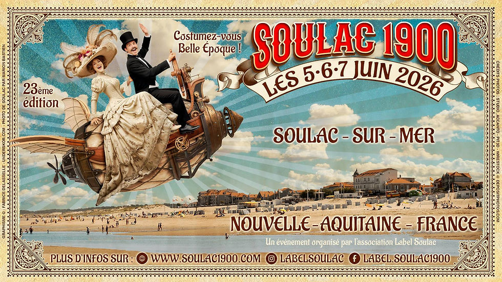 Soulac 1900 à Soulac-sur-Mer :             le grand retour à la Belle Époque