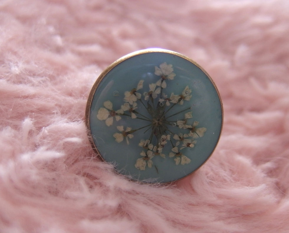bague graminée fond bleu