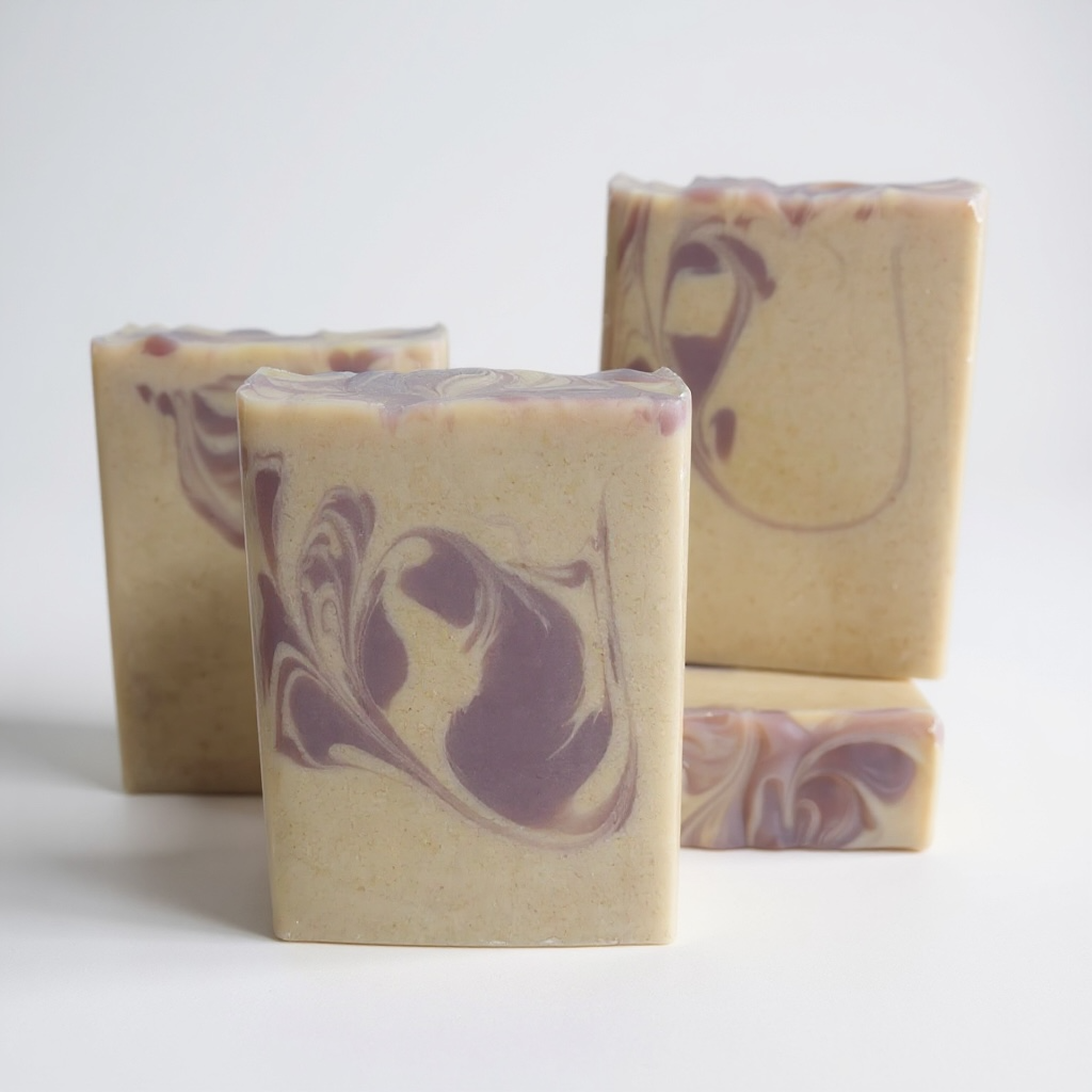 Lavender & Chamomile Body Bar Handcrafted with Goat Milk