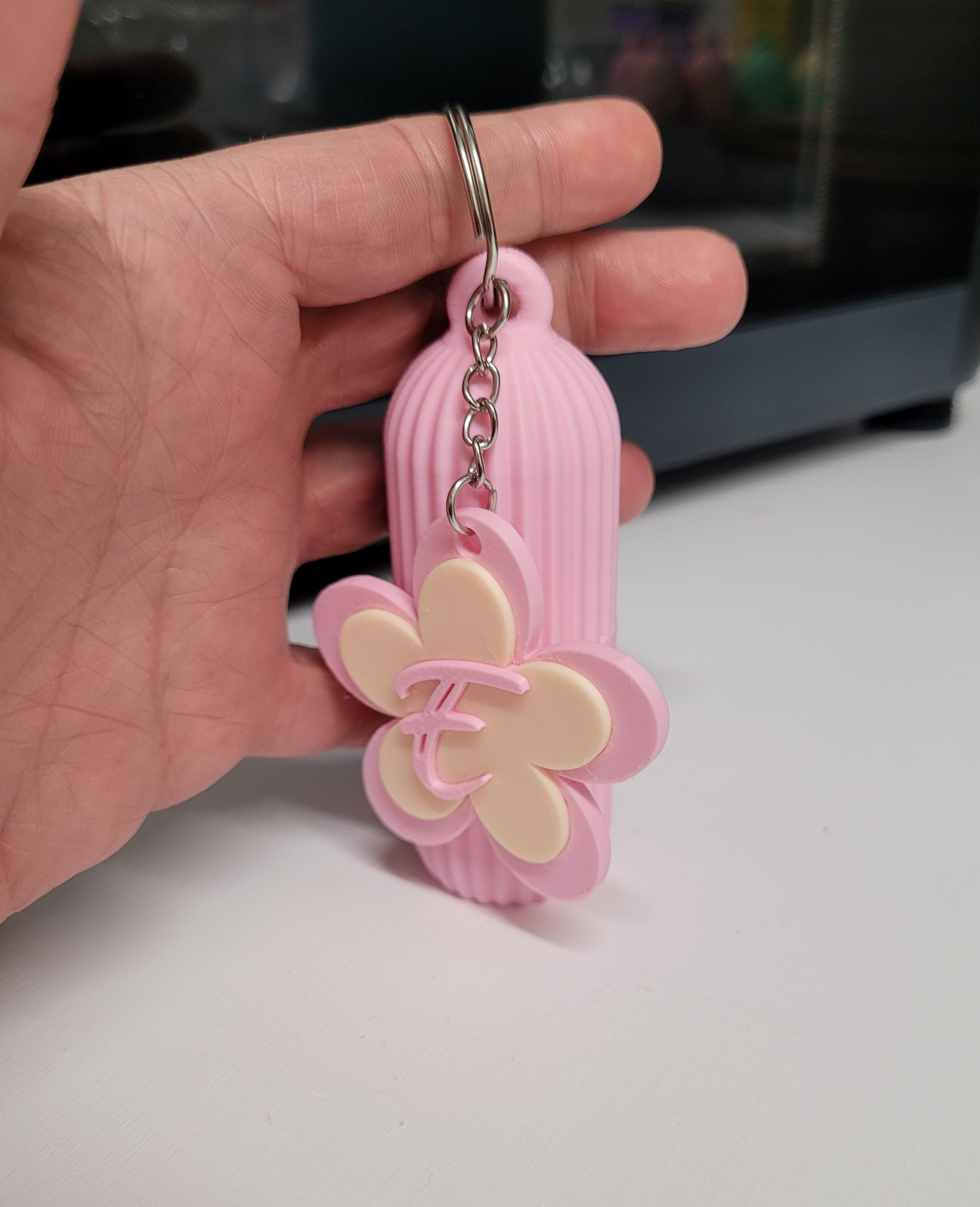 Lip Balm holder keyring