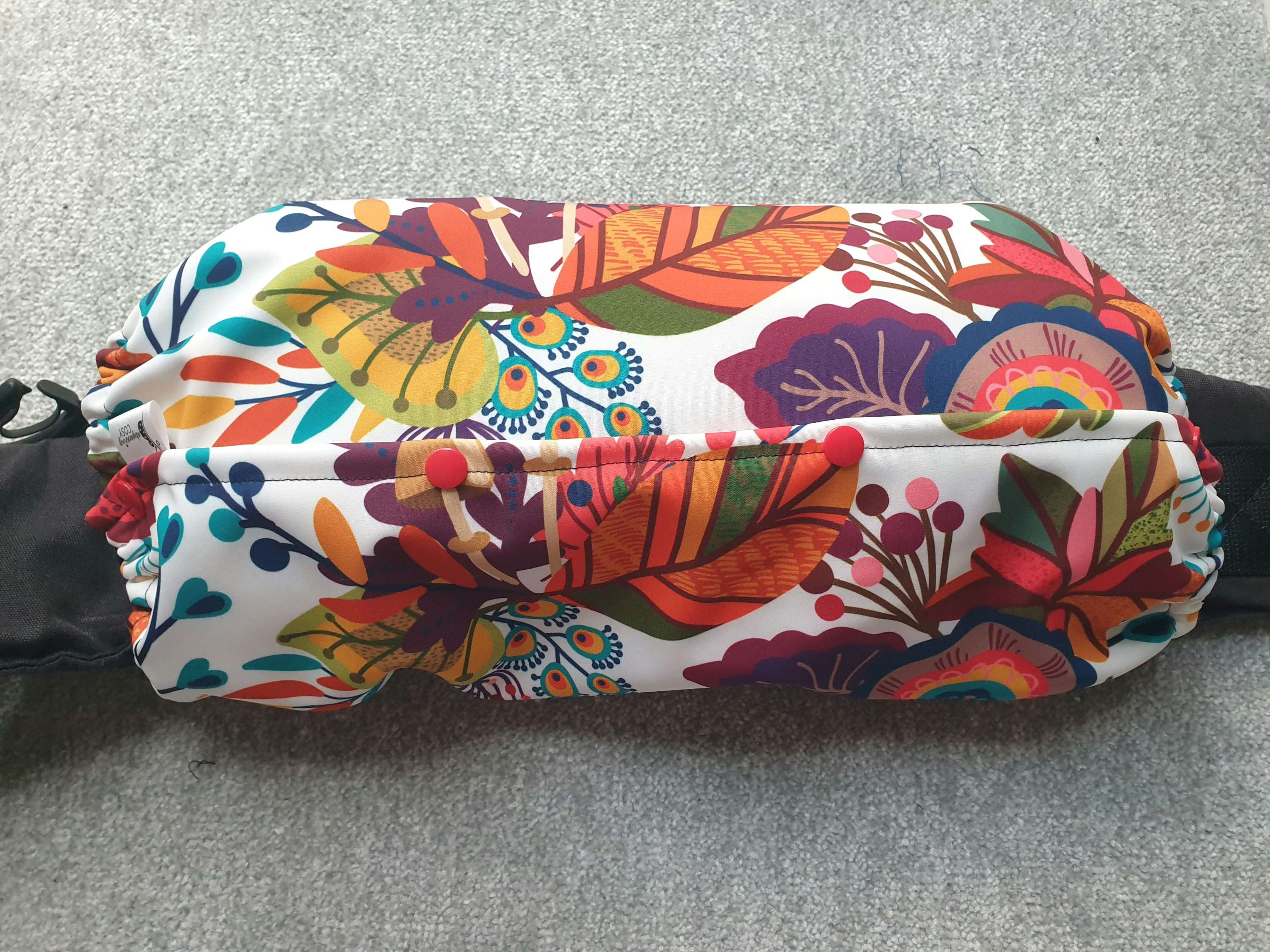 Rusty floral carrier tidy toddler/preschool