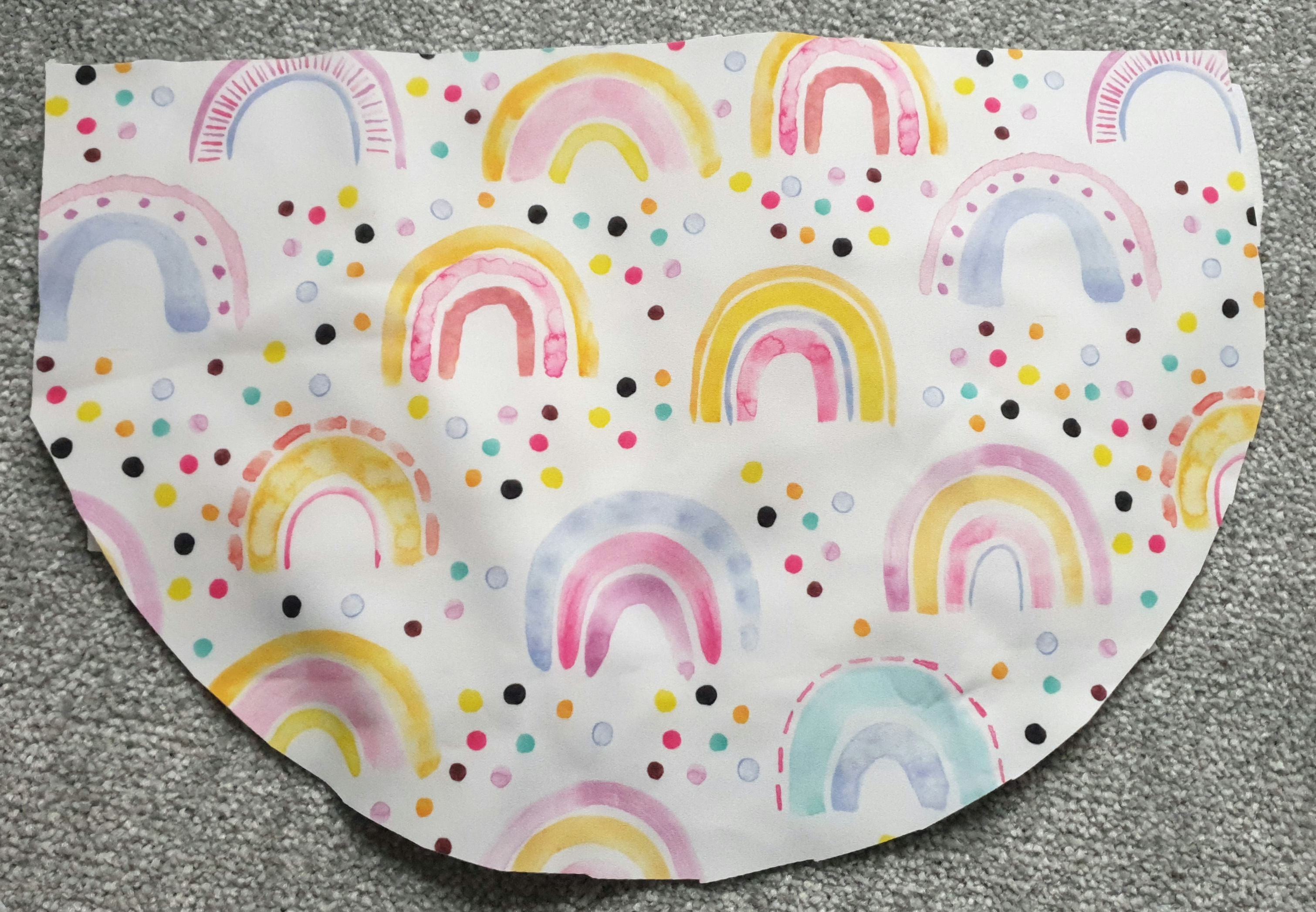 Pastel rainbow Small Bumbag