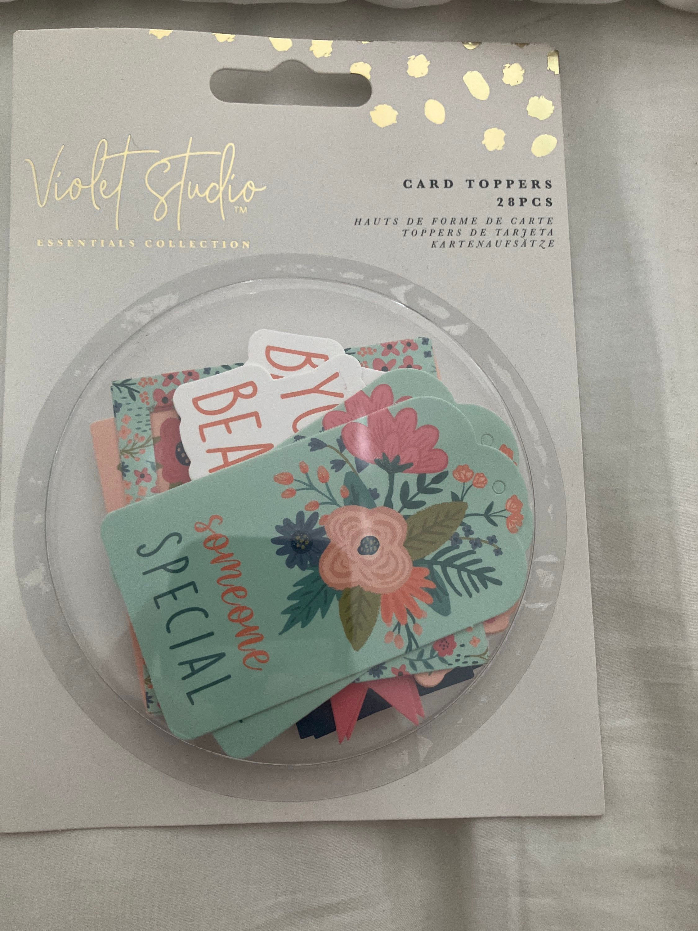 Violet Studio card toppers 28pcs