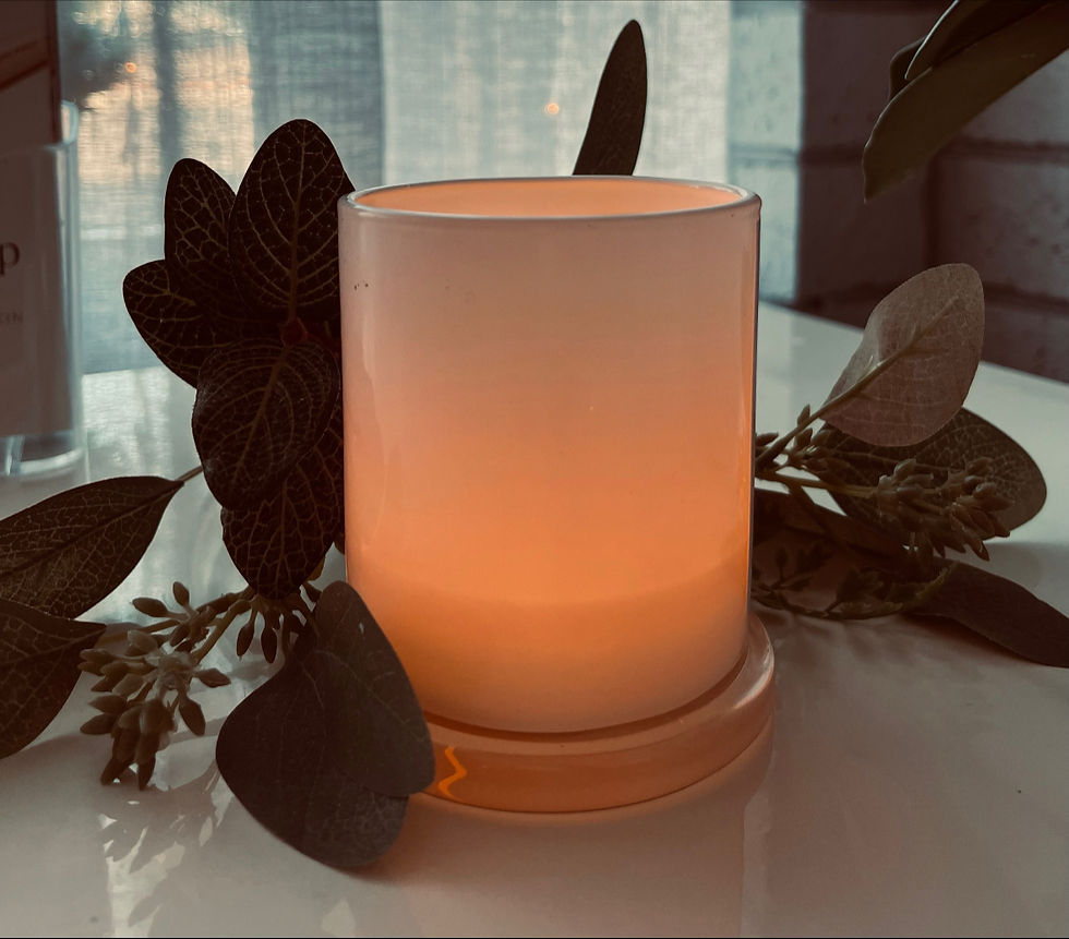 Bergamot + Thyme Scented Soy Candle 
