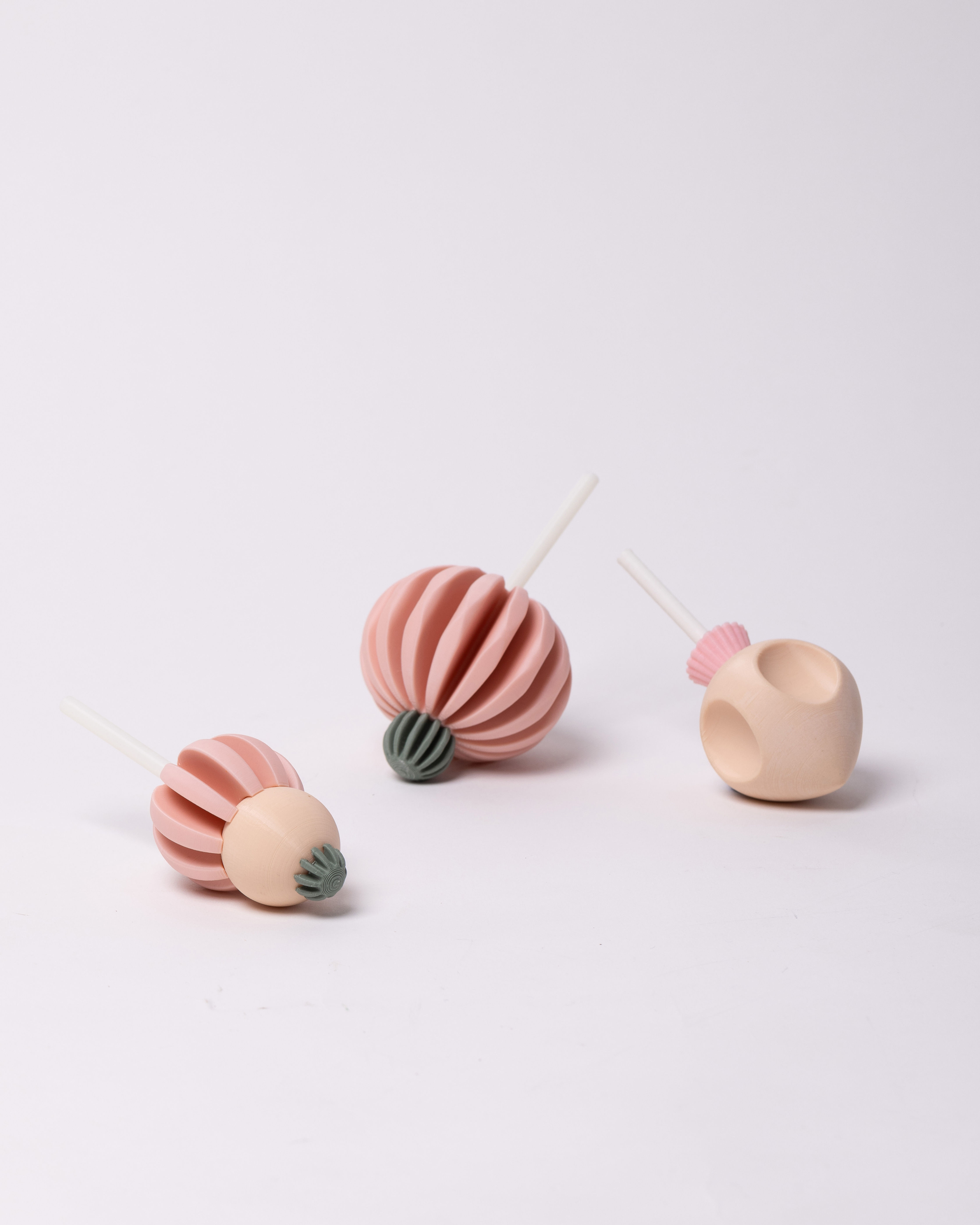 LOLLIPOP SPINNING TOPS- PACK OF 3