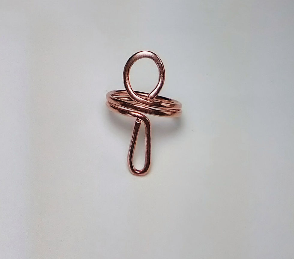 Thumbnail: Small Ankh Ring