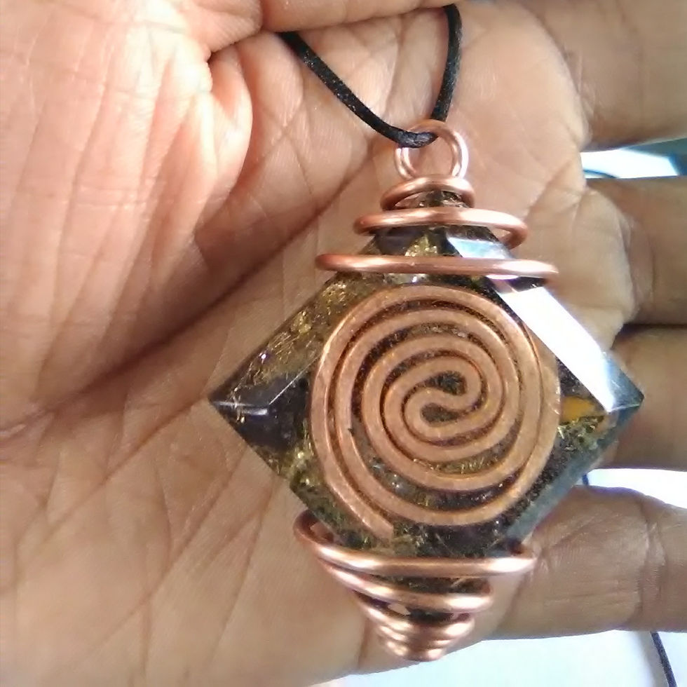 Thumbnail: Kemajik Aura Protection Amulet