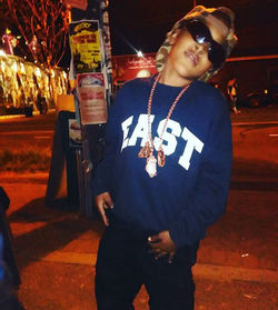 My Young God rocking his #kemajikgems _#copper #chain #charlotte #noda #queencity #king #queen #godd