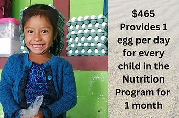 $465 Nutrition Program Donation
