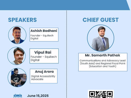 Event Report- Innovation Driving Accessibility: How Tech is Transforming Inclusion