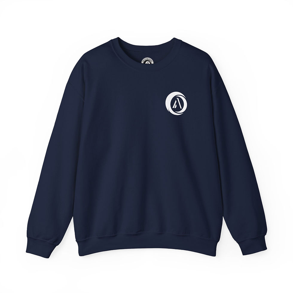 Thumbnail: Arc of the Chosen White Logo Crewneck Sweatshirt 