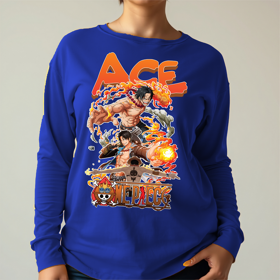 Thumbnail: One Piece Bootleg Style Long Sleeve Tee