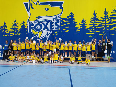 Erfolgreiches Minispielfest des HC Neuenbürg