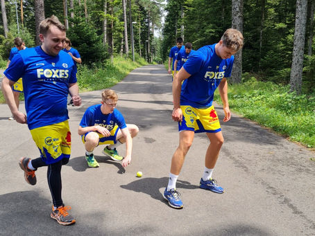 Foxes mitten in der Vorbereitung auf die Oberliga-Saison