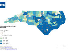 Analyse spatiale de phénomènes géographiques avec des données vectorielles