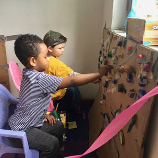 Preschool class this week,