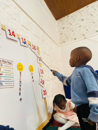 Learning in Action in Early Pre-K! 