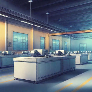 Illustrated factory