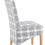 Thumbnail: Scroll Back Chair- Cappuccino Check