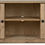 Thumbnail: Panama 2 Door 1 Shelf Flat Screen TV Unit- Natural Wax