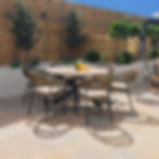 Thumbnail: Bali Rope Weave 6 Seat Round Dining Set