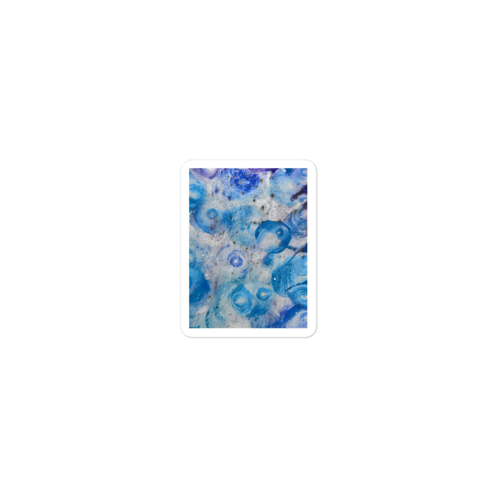 glass ocean sticker