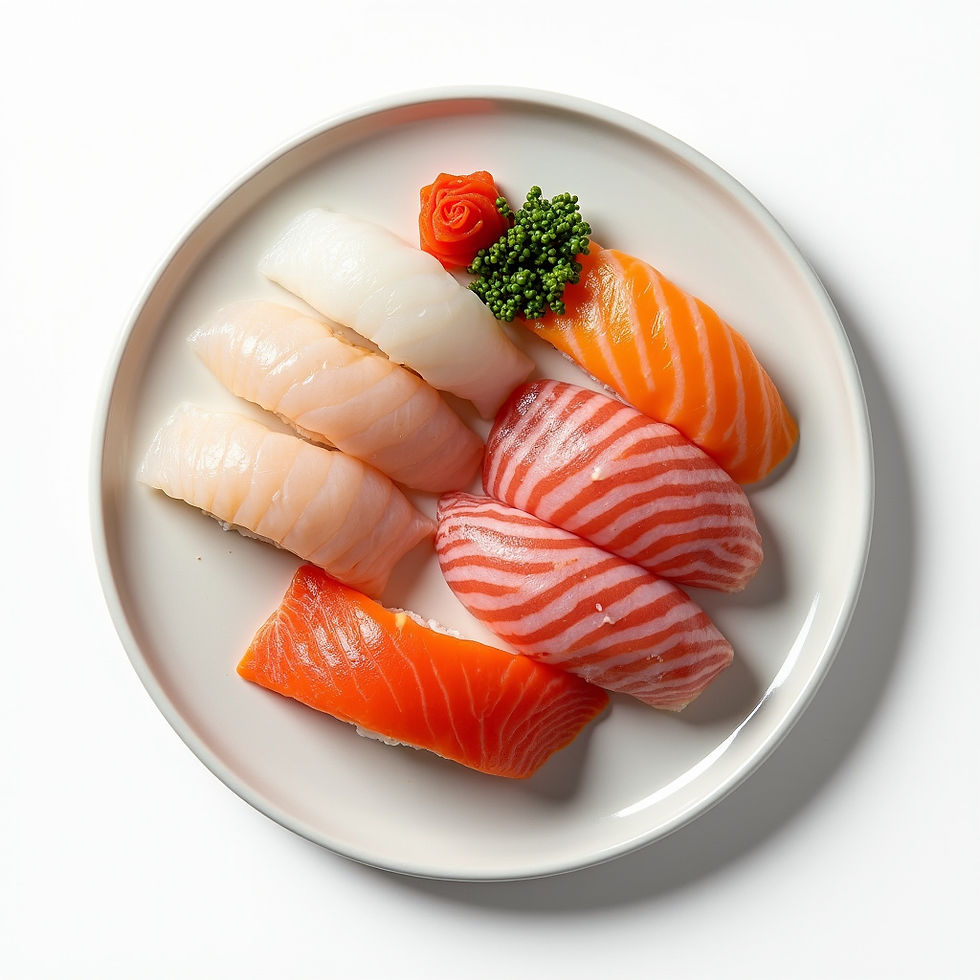 Plateau Sushis & Sashimis Frais