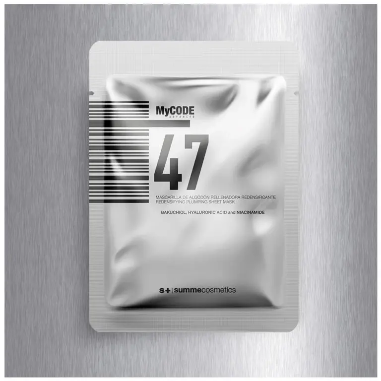 47 Redensifying Plumping Sheet Mask with Bakuchiol, Hyaluronic Acid and Niacinamide by Summecosmetics