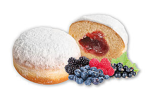 Berliner Mehrfrucht, gepudert