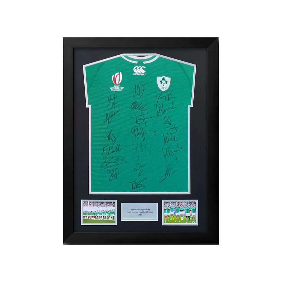 Signed Ireland national rugby union Shirt shirt
