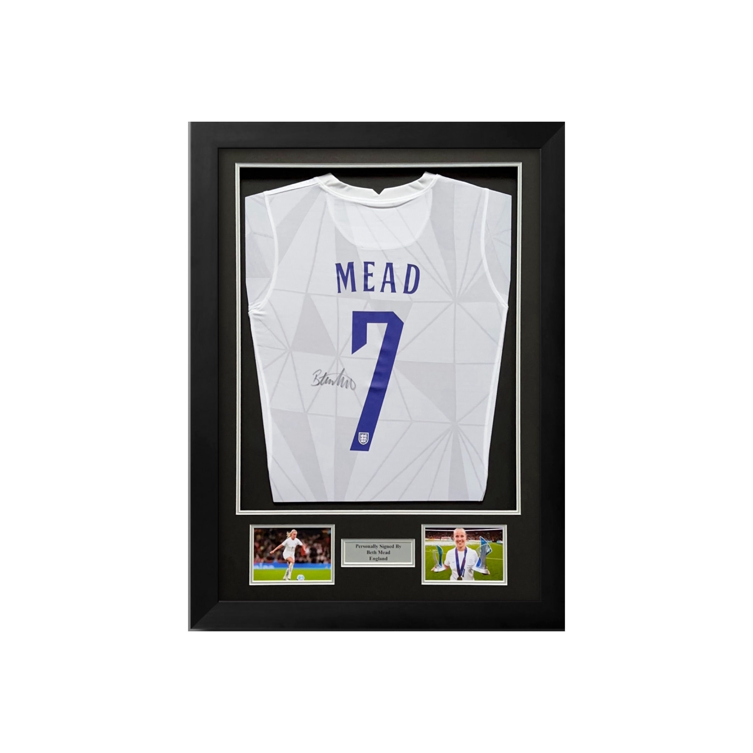 Beth Mead Signed Lionesses England Shirt