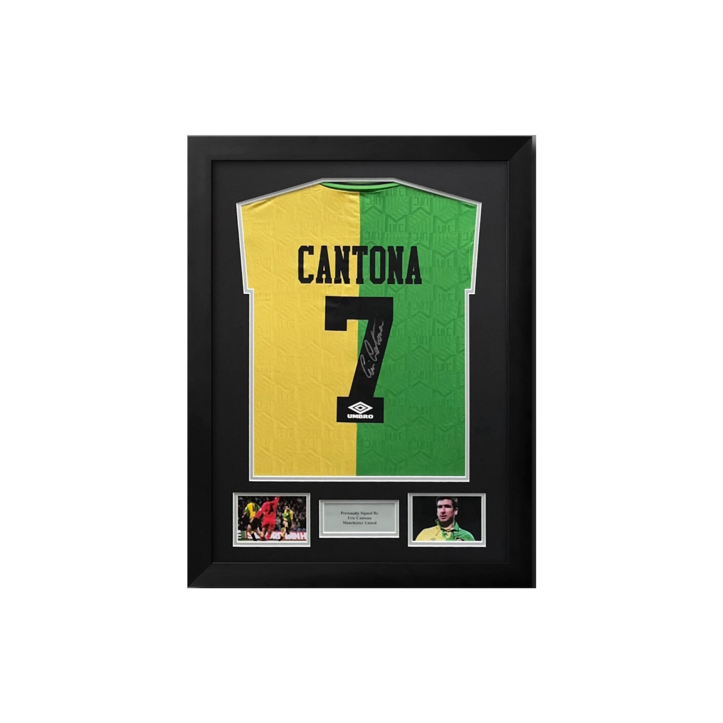 Signed Eric Cantona Shirt With COA