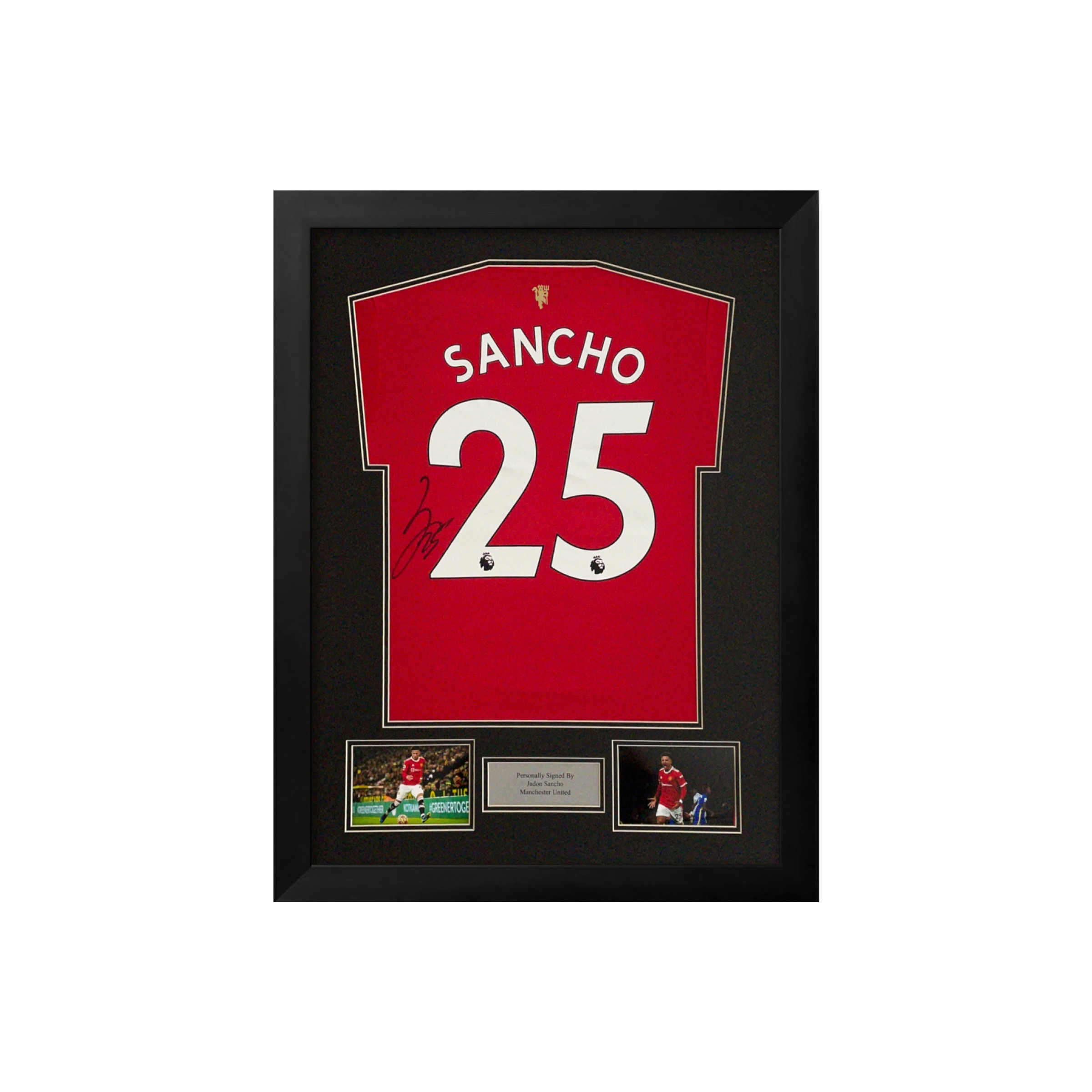 Signed Jadon Sancho Shirt With COA