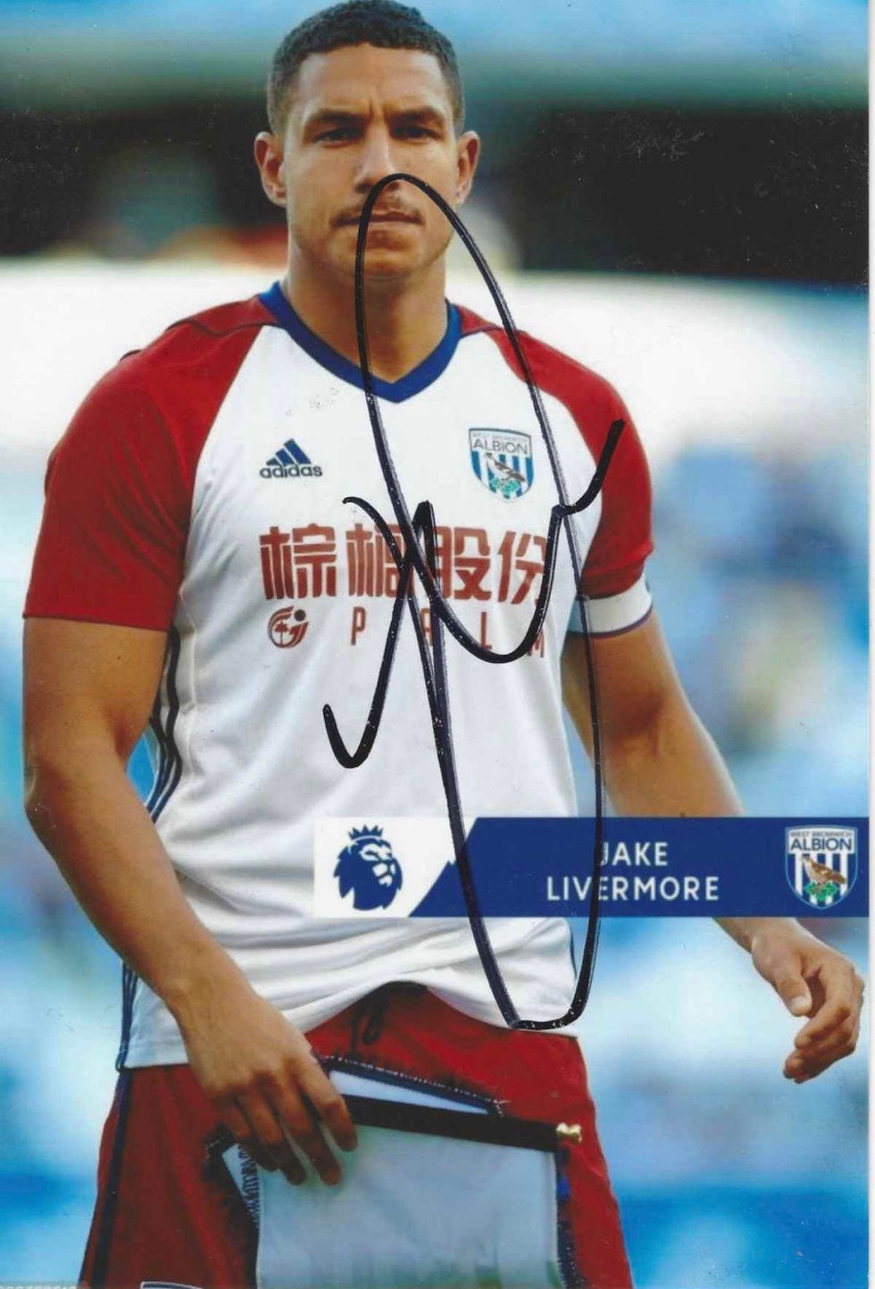 Signed Jake Livermore photo with COA