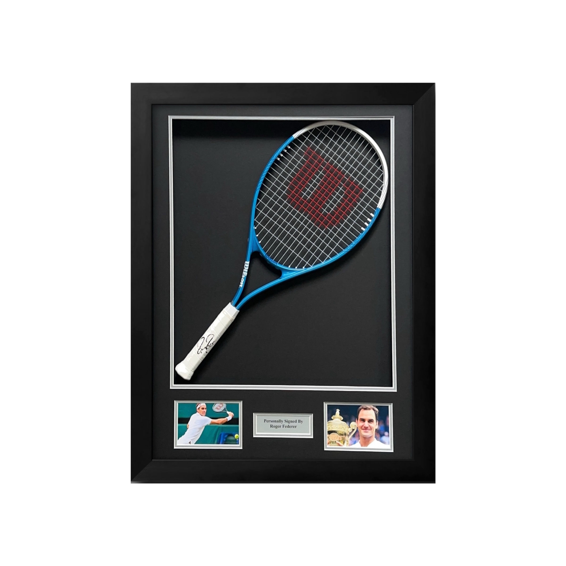 Signed Roger Federer Tennis Racket 