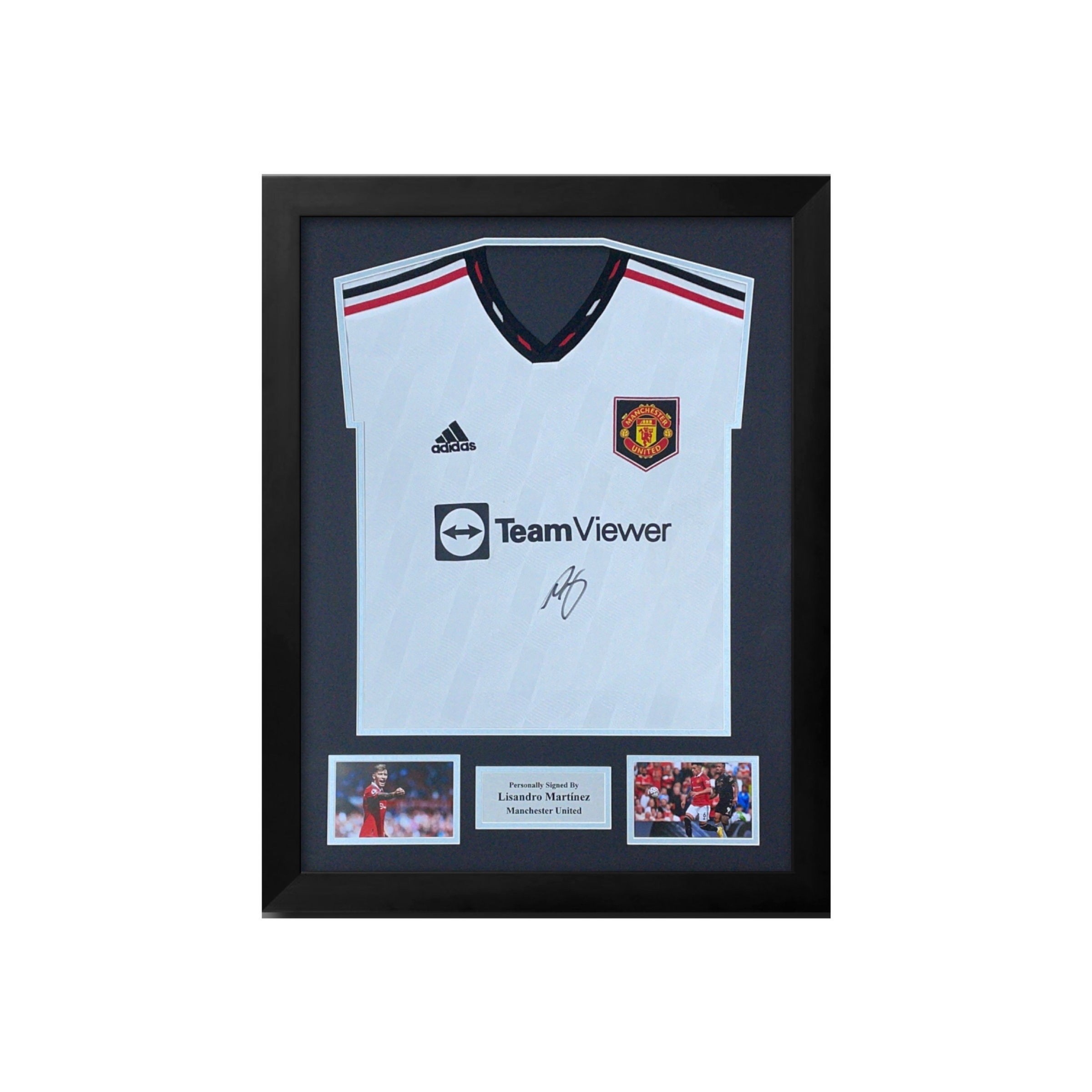 Signed Lisandro Martínez Away Shirt with COA 