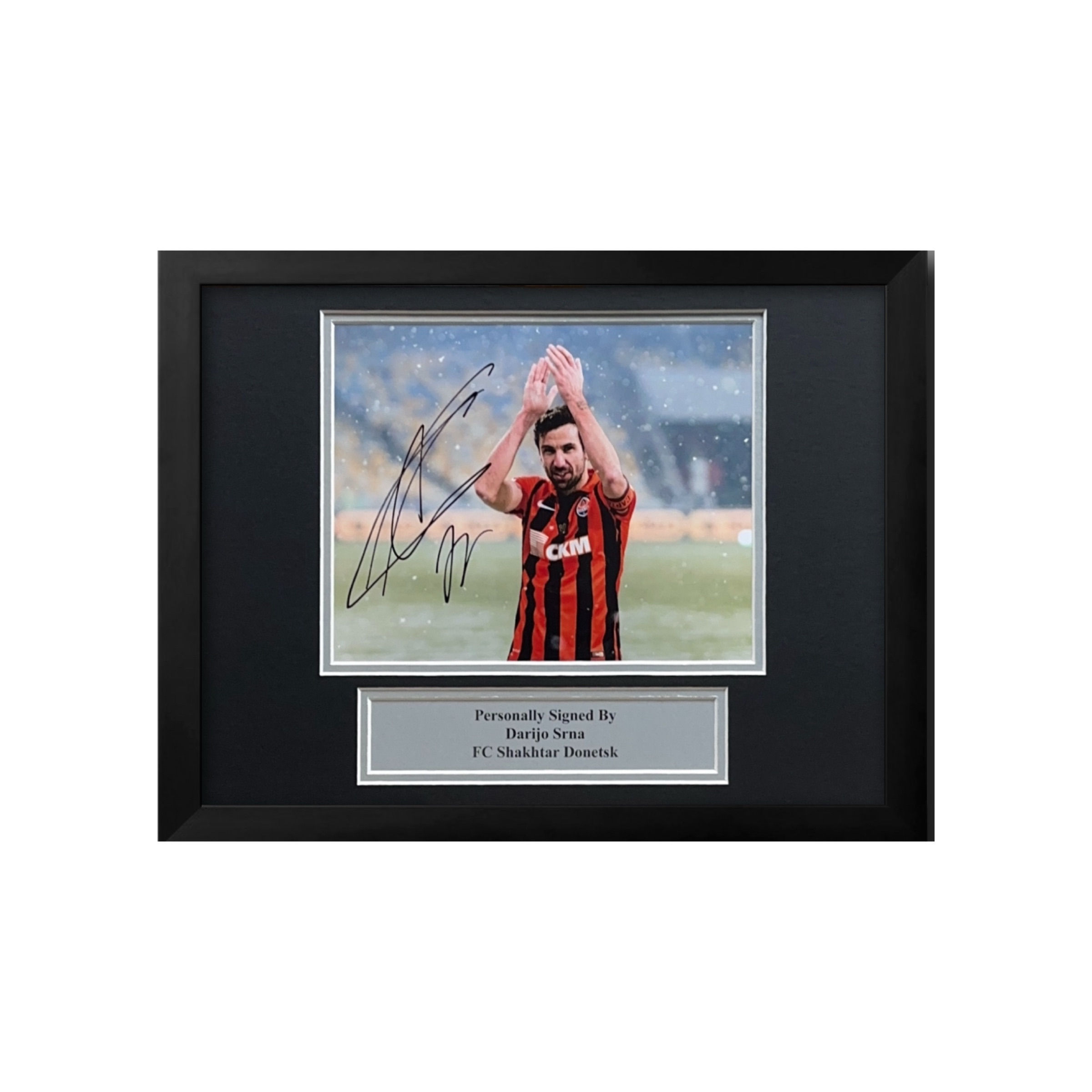 Signed Darigo Srna Photo Dispaly 