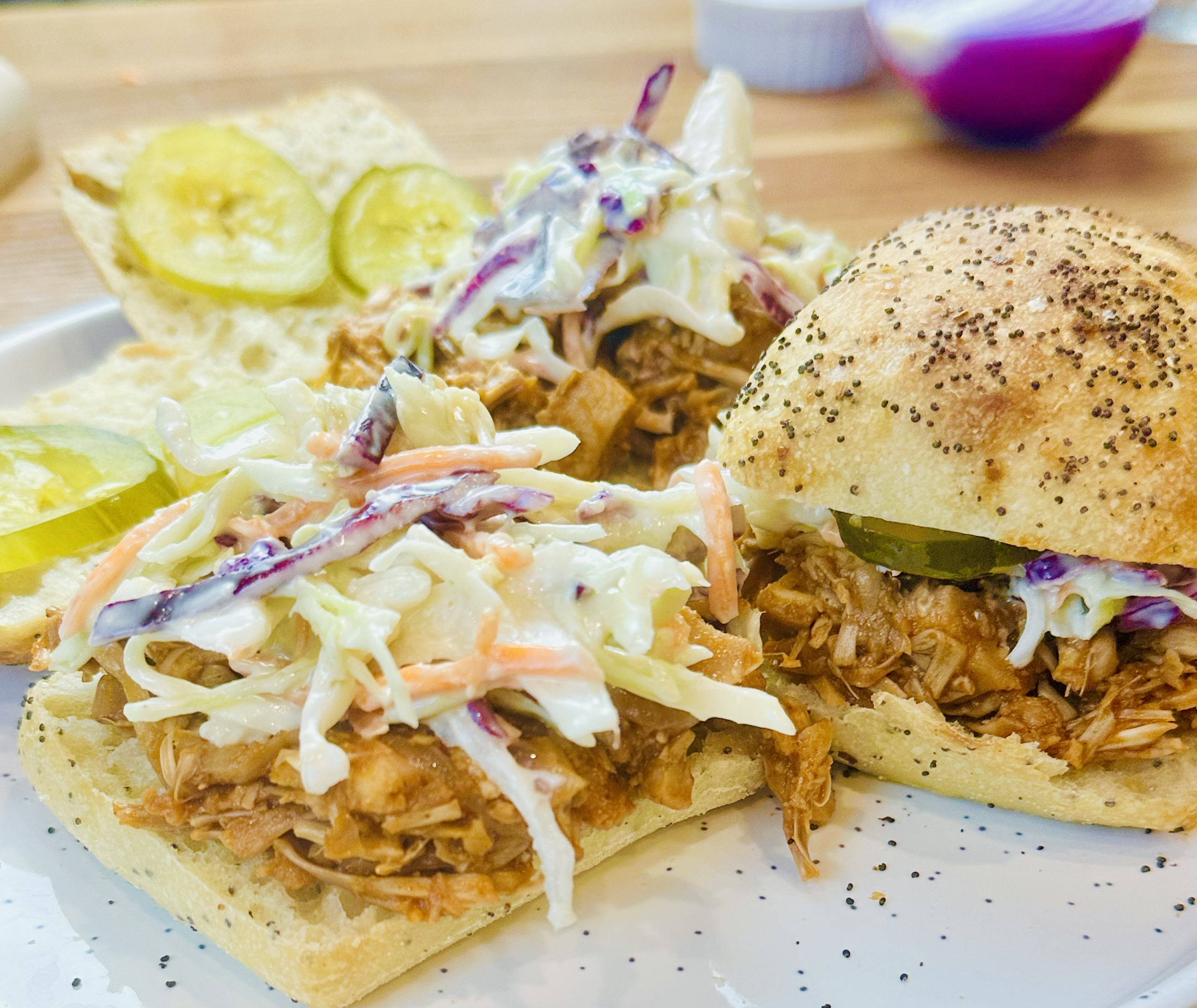 Guabanero BBQ Jackfruit Sliders