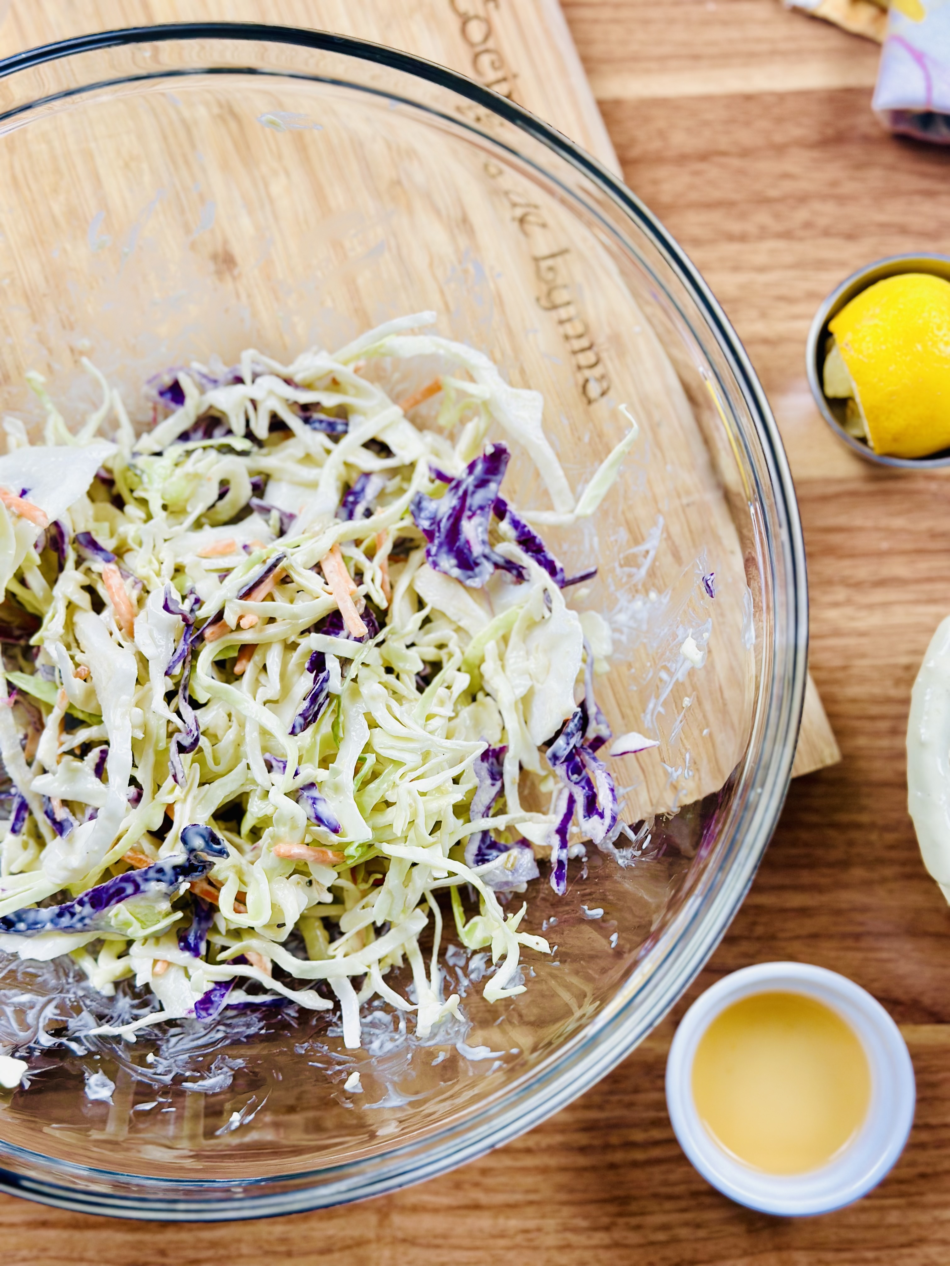 Tangy Vegan Coleslaw
