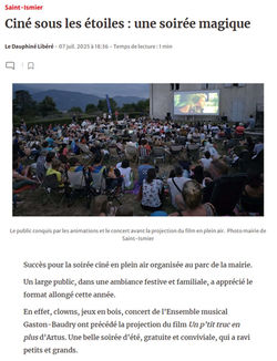 2025-07-07   DL St Ismier   Concert cinétoiles